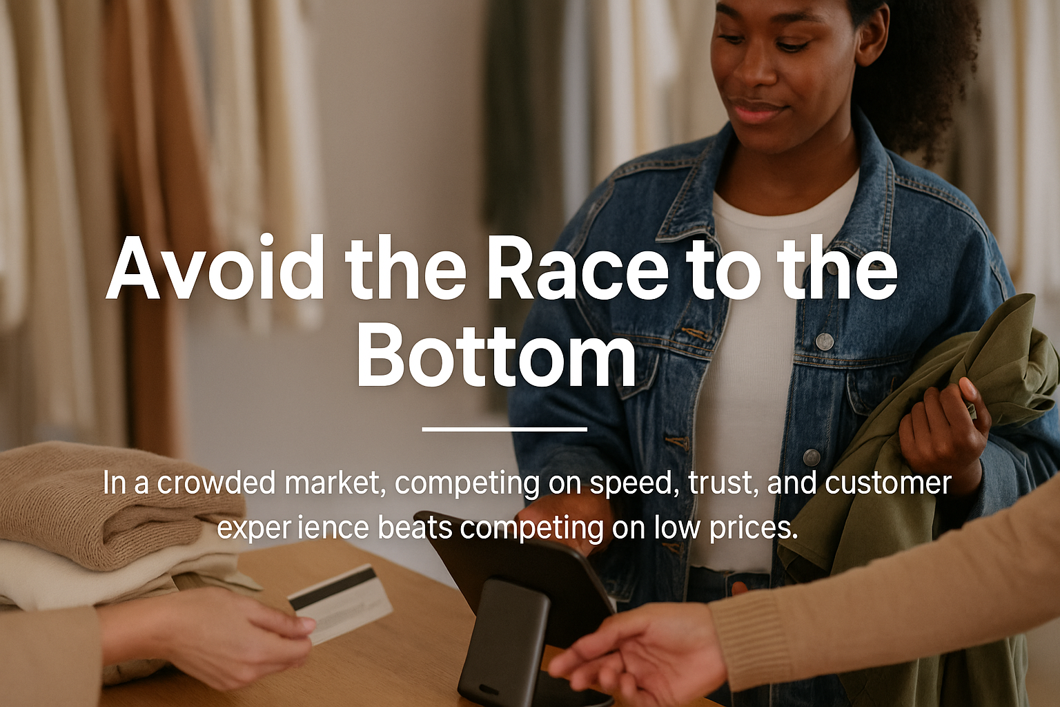 Avoid the Race to the Bottom: Competing Beyond Price in Reselling